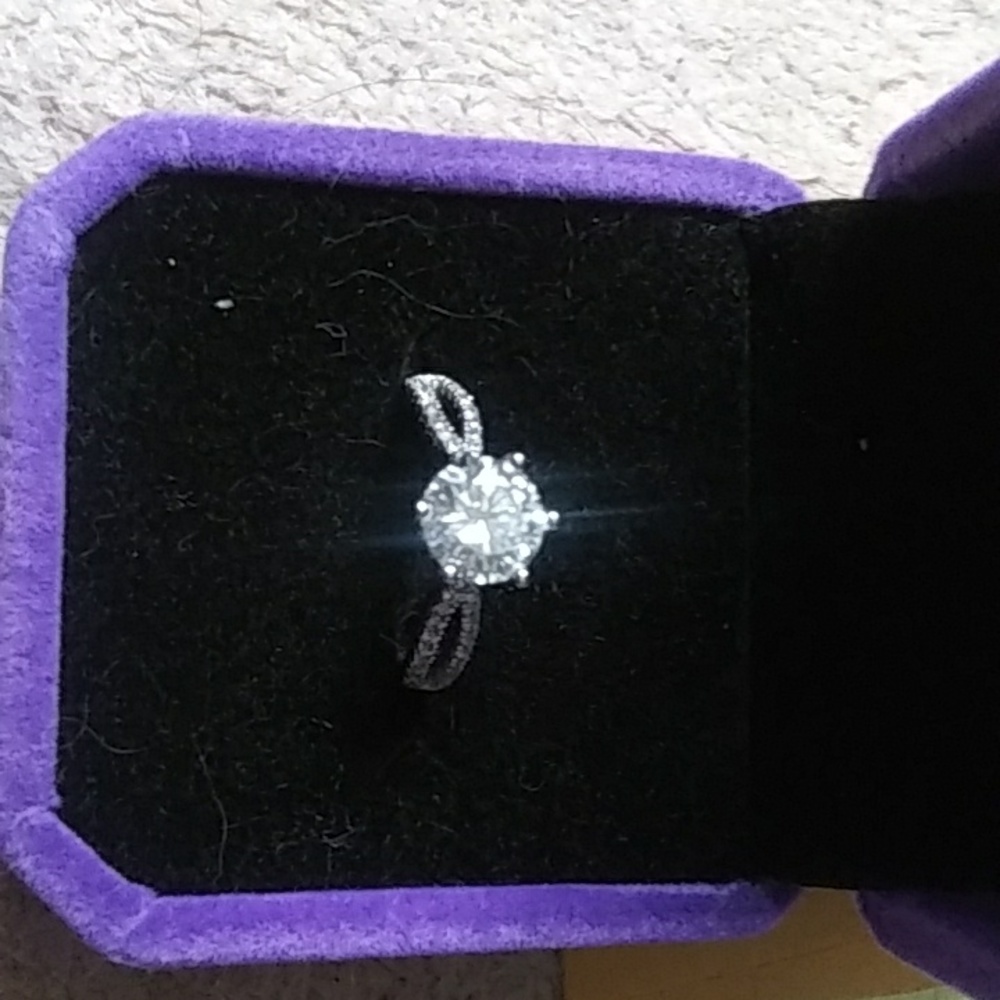 beautiful Moissanite ring